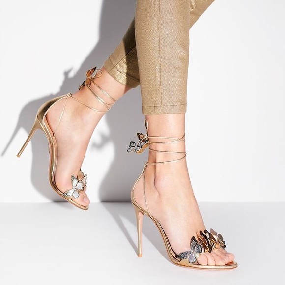 New Aquazzura Papillon Sandal 105 37 $1,045 - Picture 5 of 15